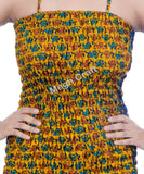 Mameluco fruncido completo con estampado de cerraduras