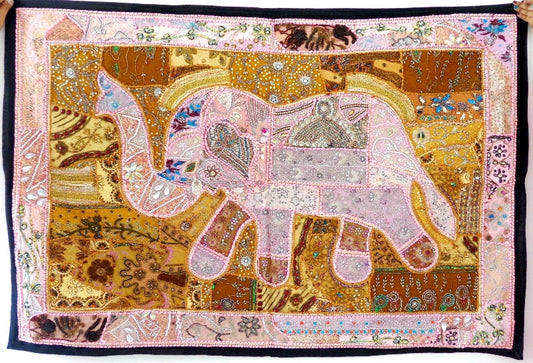 Tapisserie d'éléphant antique