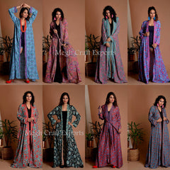 Robe kimono en soie assortie, vente en gros