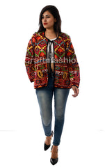 Chaqueta de cintura tradicional boho