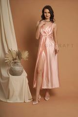 Bohemian Western Satin Dress