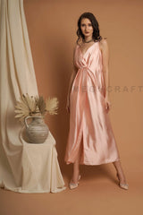 Bohemian Western Satin Dress