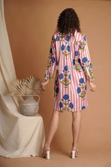 Cotton Free Size Shirt Dress