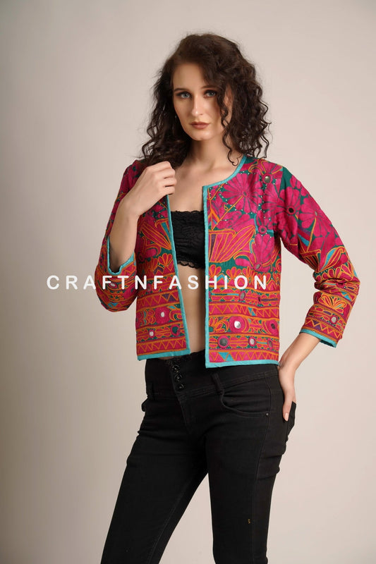 Embroidered Women Jacket