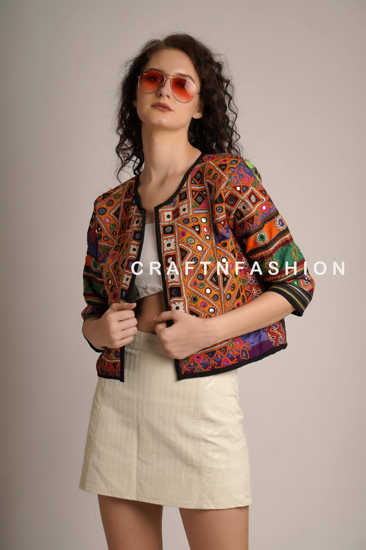 Chaqueta Boho hecha a mano