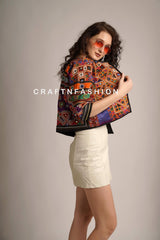 Chaqueta Boho hecha a mano