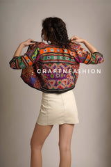 Chaqueta Boho hecha a mano