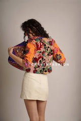 Chaqueta estilo blazer boho