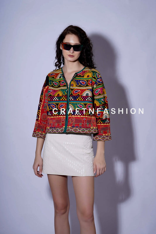 Chaqueta gitana boho