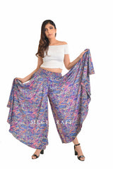 Urban Fashion Silk Palazzo Pant