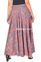 Pantalón palazzo con cintura fumadora boho