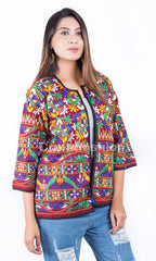 Boho Fashion Embroidered Jacket