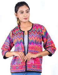 Kutch Vintage Banjara Veste à sequins