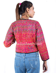 Chaqueta Banjara Kutch con trabajo de lentejuelas