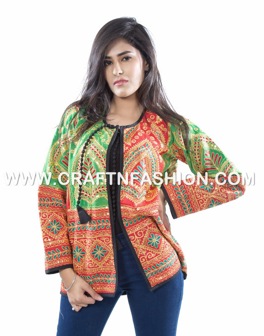 Chaqueta de lentejuelas bohemia