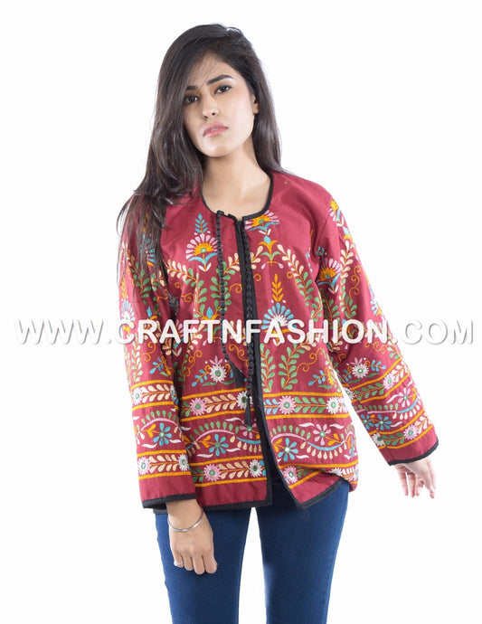 Gorgeous Boho Silk Jacket