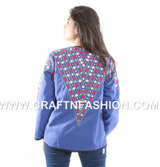 Indian Mirror Work Jacket