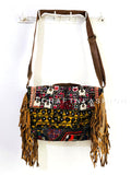 Boho Embroidered Sling Bag