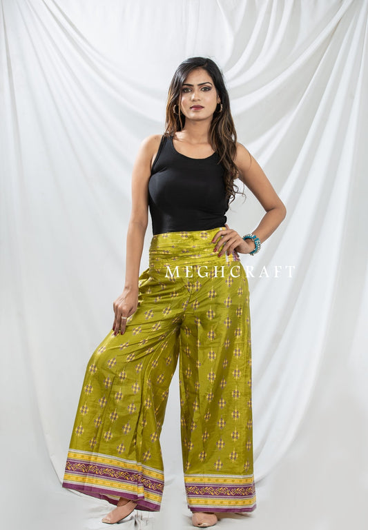 Vintage Silk Sari Palazzo Pant