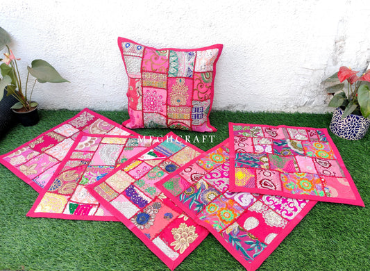 Fundas de cojín de diseño patchwork