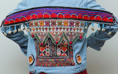 Exclusive Boho Denim Jacket