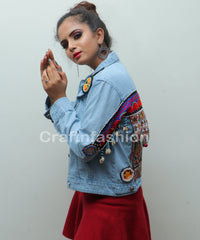 Exclusive Boho Denim Jacket