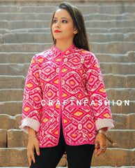 Kantha Short Jacket Handmade