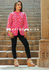 Kantha Short Jacket Handmade