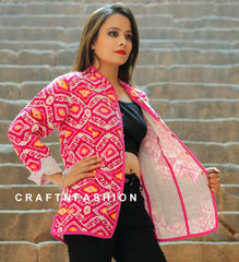 Kantha Short Jacket Handmade