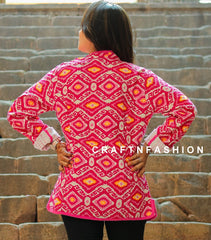 Kantha Short Jacket Handmade