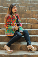 Bohemian Kutch Embroidery Jacket