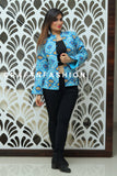 Chaqueta Kantha Bohemia Azul