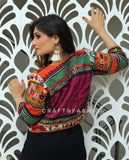 Chaqueta bomber con efecto espejo