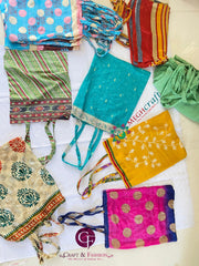 Vintage Silk Carry Bags