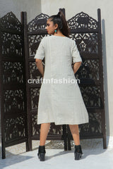 Bohemian Fashion Khadi Dress