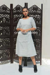 Women Designer Khadi Dress