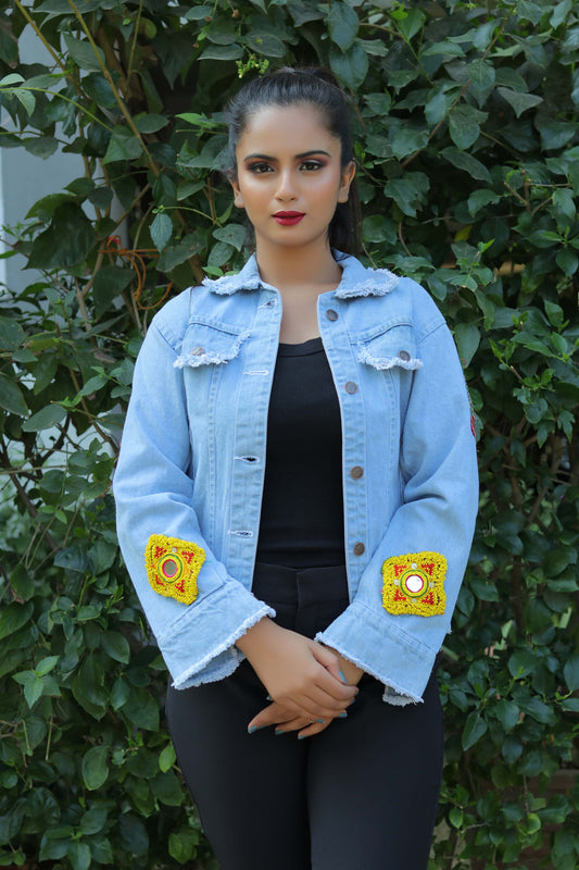 Boho Chic Retro Denim Jacket