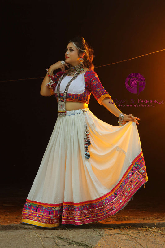 Lehenga Choli traditionnel de créateur