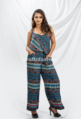 Pant Trouser Jumpsuit with pocket