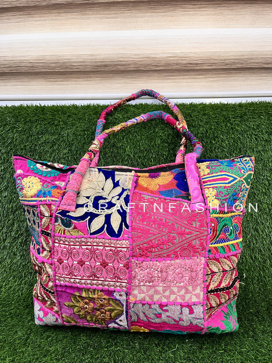 Patchwork Women Tote Bag