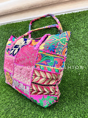 Patchwork Women Tote Bag