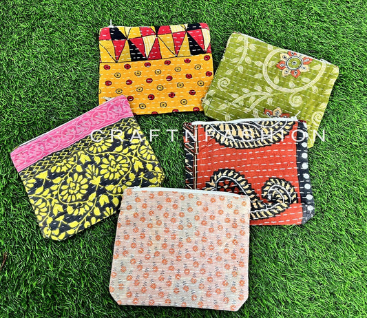 Vente en gros Pochette Kantha Vintage