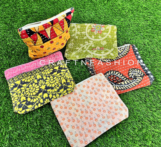 Wholesale Vintage Kantha Pouch