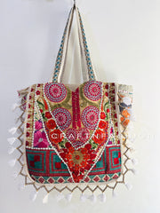 Sac de travail à patch vintage Banjara