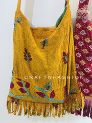 Wholesale Kantha Jhola Bag