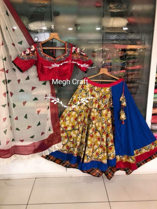 Chaniya Choli de créateur à trois couches