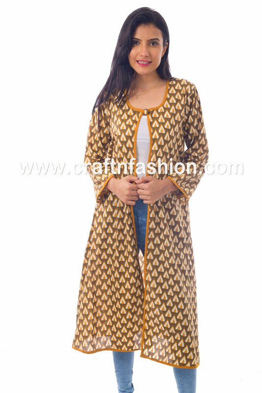 Indian Cotton Long Shrug