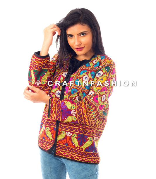 Chaqueta de mujer tribal boho