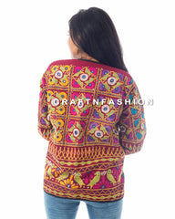 Chaqueta de mujer tribal boho