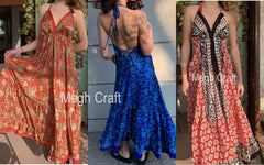 Vente en gros Lot Robe Maxi Bohème